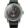 Player Series Silver European Roulette Automatic Watch