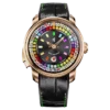 Player Series Black/Gold Slot Machine Automatic Watch
