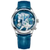 Craftsmanship Blue Titanium Chiming Horse Limited Edition Automatic Watch